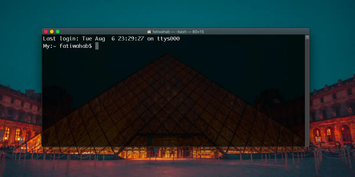 Das Ausblenden der interaktiven Standard-Shell ist jetzt die Meldung von zsh in Terminal unter macOS 2