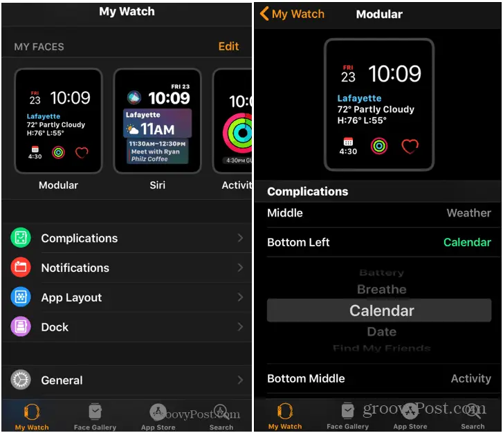 So überprüfen Sie Ihren Kalender von Apple Watch 2 aus