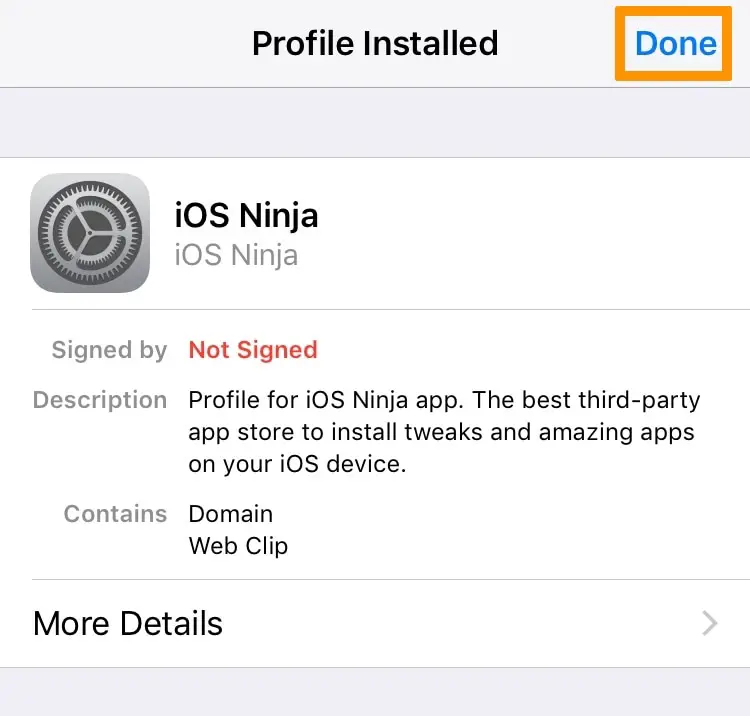 Verwendung von iOS Ninja zur Installation eines Jailbreak, der ohne Computer noch nie durchgeführt wurde 8