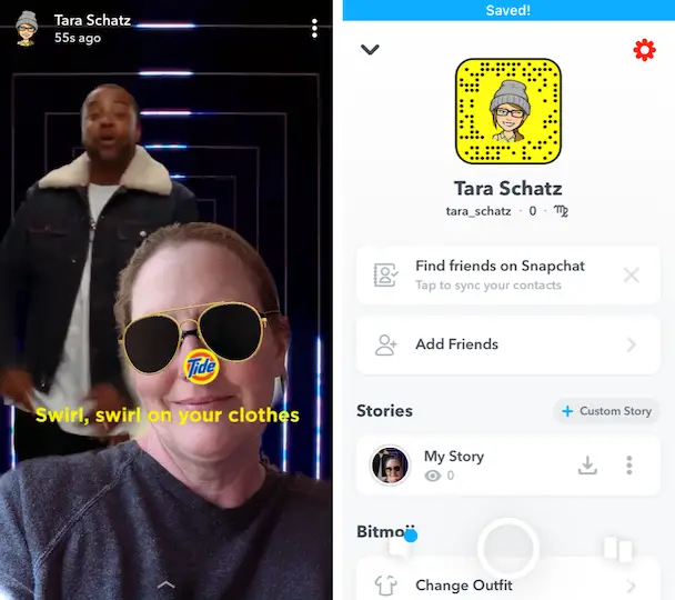 Screenshots: So speichern Sie eine Snapchat-Story