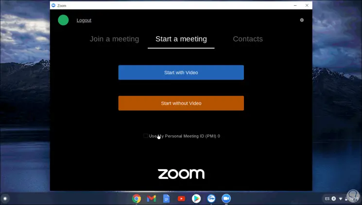 how to change background on zoom in chromebook