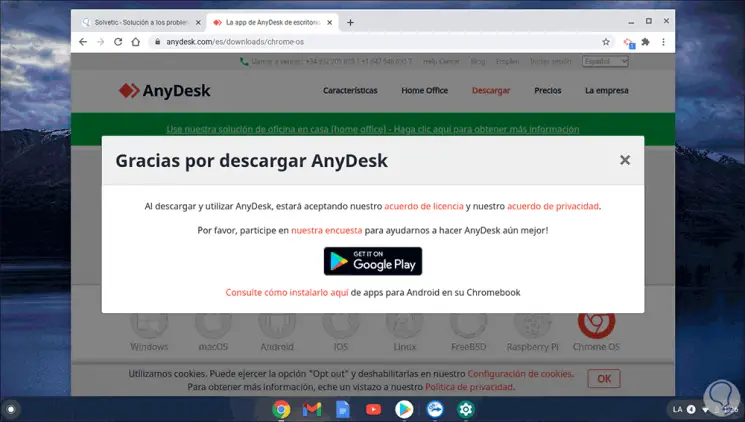 how to download anydesk on chromebook