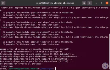 Installieren Sie Teamviewer Ubuntu 21 04 Storungssuche