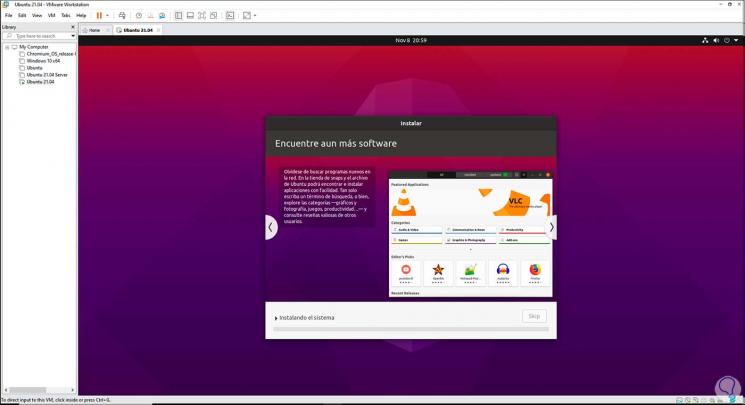 20, wie man Ubuntu 21.04 auf VMware Windows 10.jpg installiert