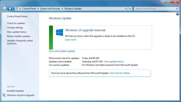 So reservieren Sie Ihr kostenloses Windows 10-Upgrade unter Windows 7 ohne Benachrichtigungstool 483292-2