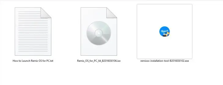 Remis OS-Dateien