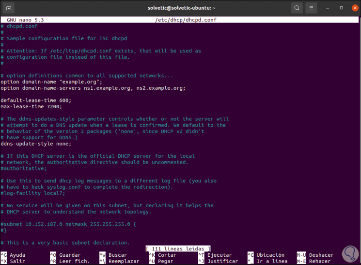Installieren und konfigurieren Sie den DHCP-Server unter Ubuntu-21.04-7.png