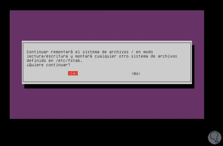 Zugriff auf und Verwendung des Wiederherstellungsmodus in Ubuntu-6.png