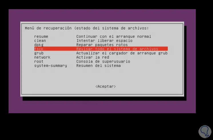 Zugriff auf und Verwendung des Wiederherstellungsmodus in Ubuntu-11.png