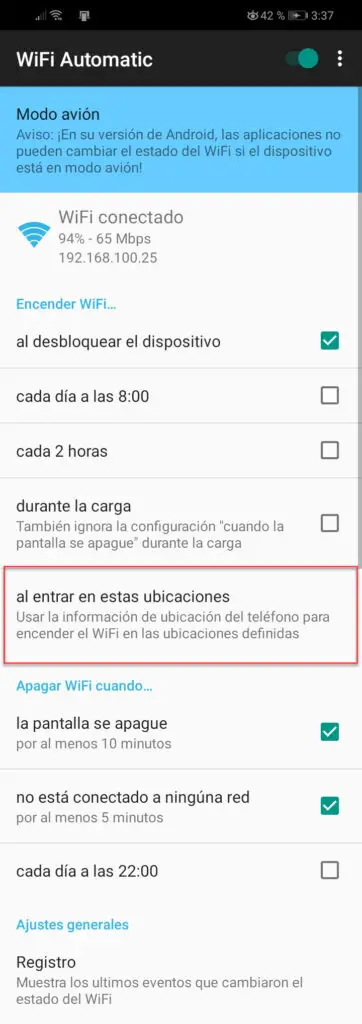 WLAN per Android-Standort aktivieren
