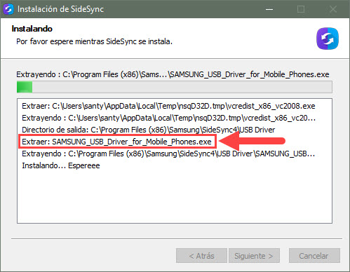 Desktop-Client-Treiber Samsung Sidesync