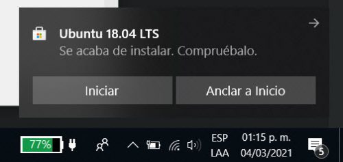 Verwenden Sie Ubuntu 18.04 LTS unter Windows 10 Build 17134 