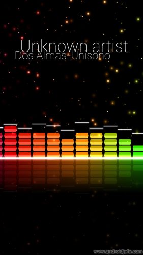 Player Musik Spektrum Balken Audio Glow