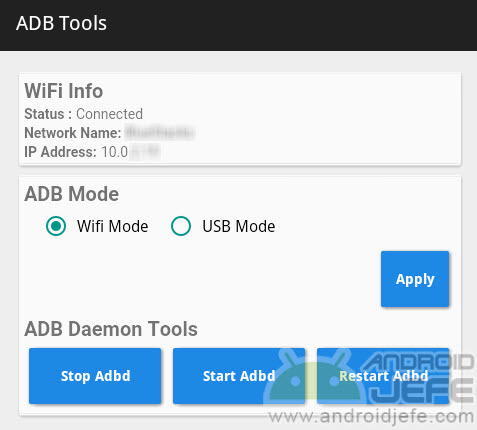 adb-tools adb über wifi apk