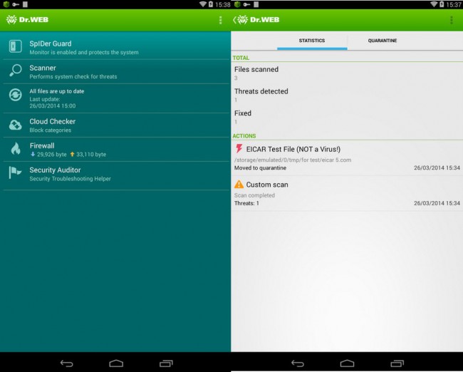 teuerste android apps dr web antivirus