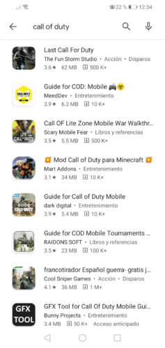Call of Duty erscheint nicht im Play Store