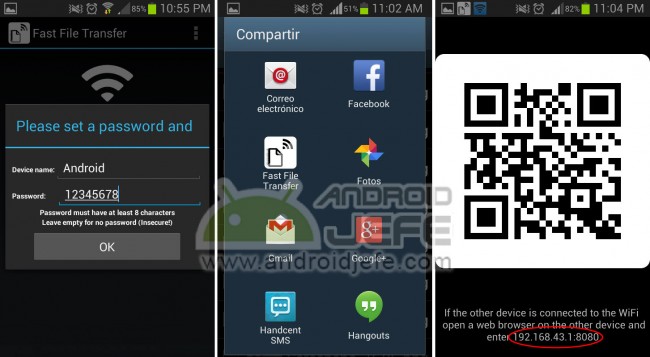 Teile Dateien von Android auf iPhone mit schneller Dateiübertragung