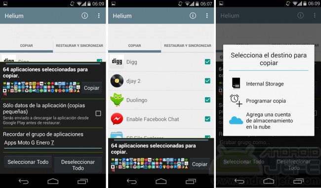 Backup-Android-Apps Helium