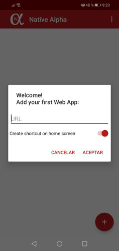 Webapp auf Android erstellen