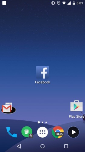 Mobile Facebook-Seite als Verknüpfung auf dem Android-Startbildschirm