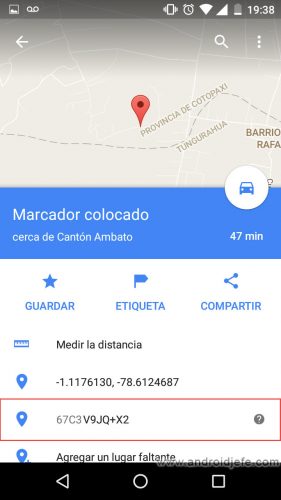 Google-Maps-Standortcode