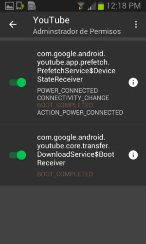 Berechtigungen ändern Android-Anwendung SD Maid