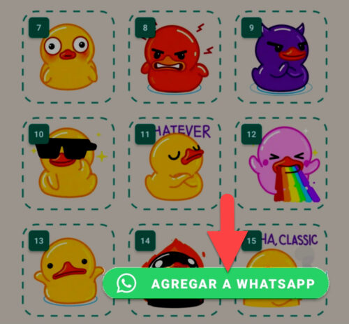 Sticker vom Sticker Maker zu WhatsApp hinzufügen