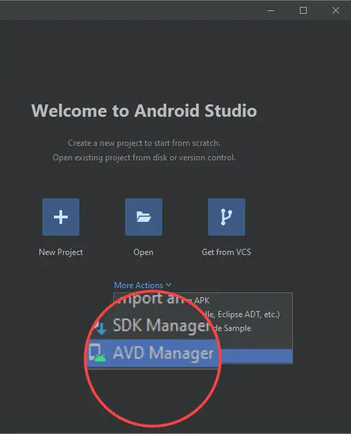 Avd Manager Android Studio