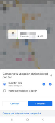 Aktuellen Standort jederzeit teilen Google Maps 3