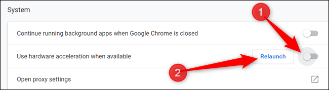 Chrome-Hardwarebeschleunigung deaktivieren