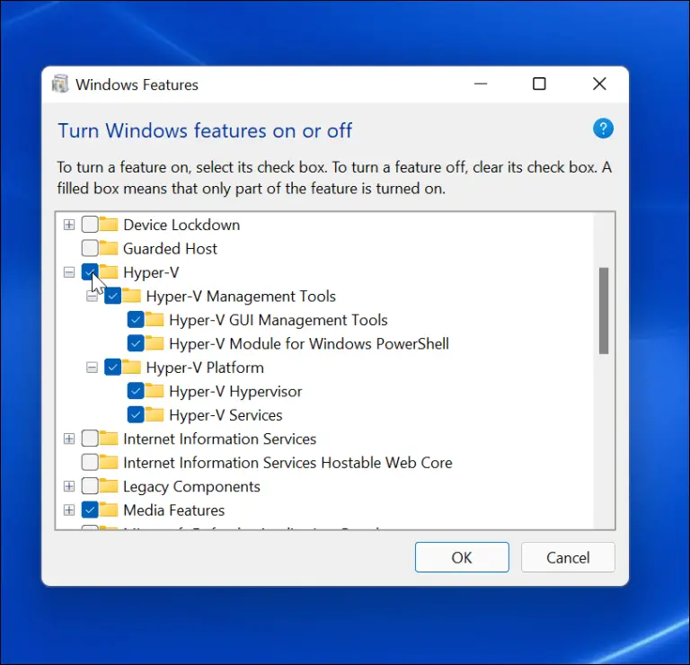 So aktivieren Sie die Virtualisierung in Windows 11 Storungssuche