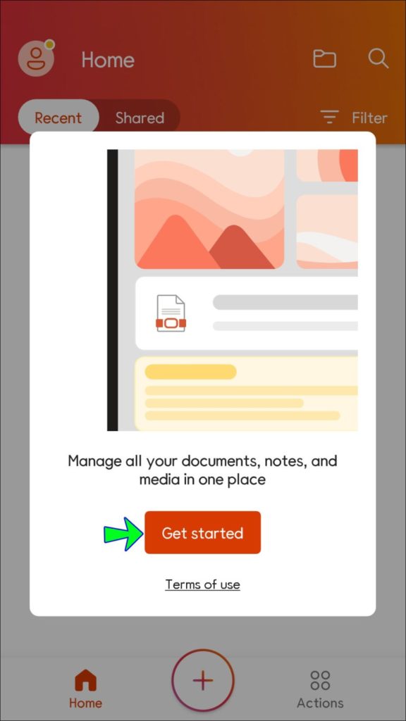 Damit wir Office 365 auf Android installieren können