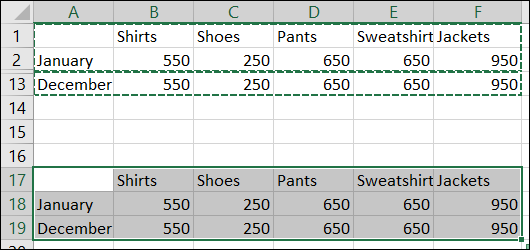 Auf diese Weise können wir sichtbare Zellen in Excel kopieren und einfügen.