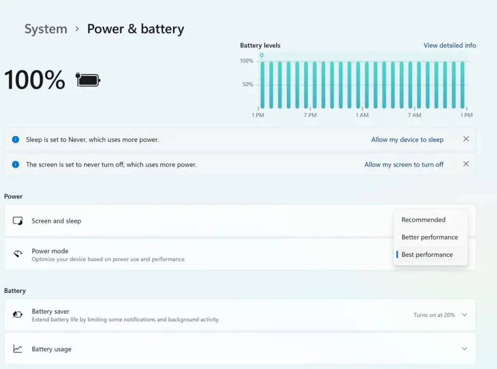 Energiesparmodus Windows 11 2