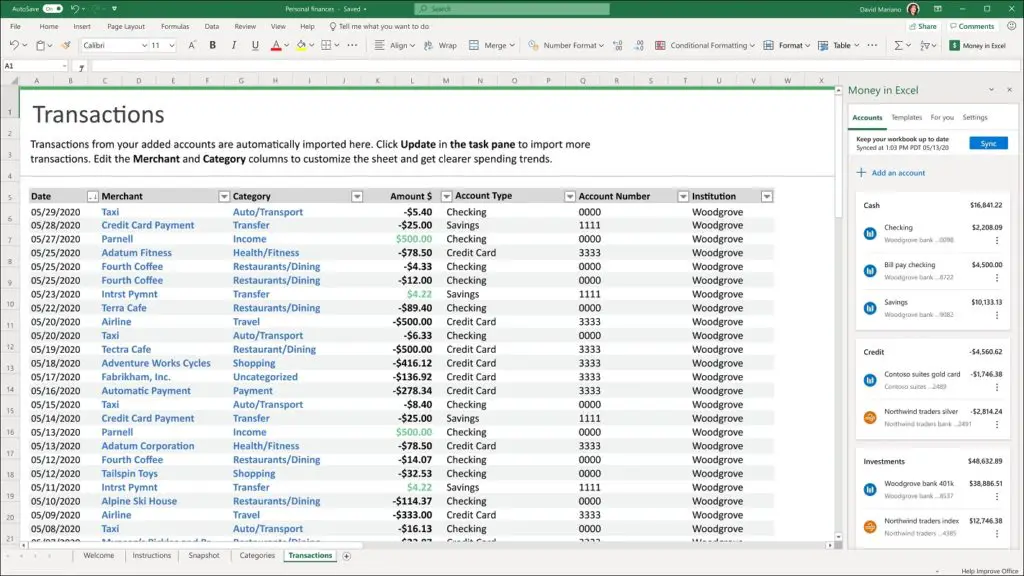 So führen Sie eine Ausgabenkontrolle in Excel 2 durch