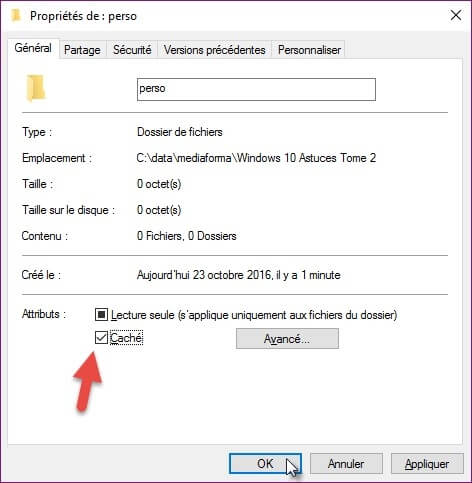 Dateien und Ordner unter Windows 7 ausblenden
