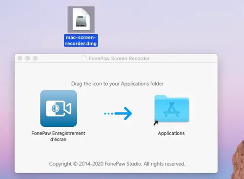 FonePaw Screen Recorder auf dem Mac installieren