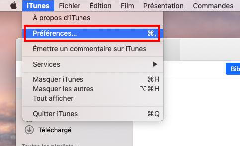 iTunes-Einstellungen konfigurieren