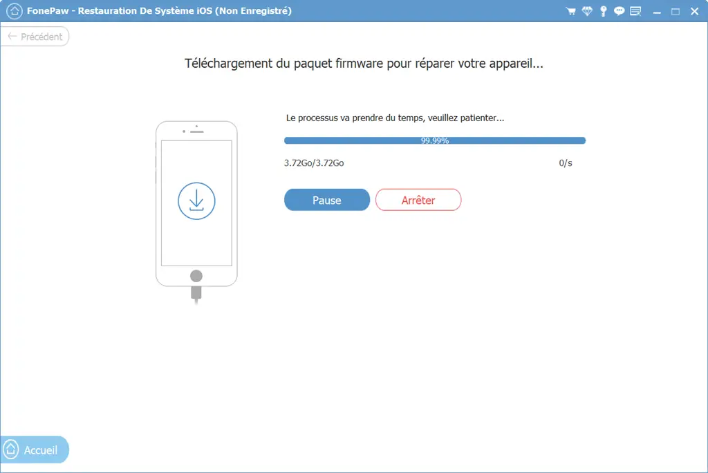 FonePaw - iOS-Systemwiederherstellung