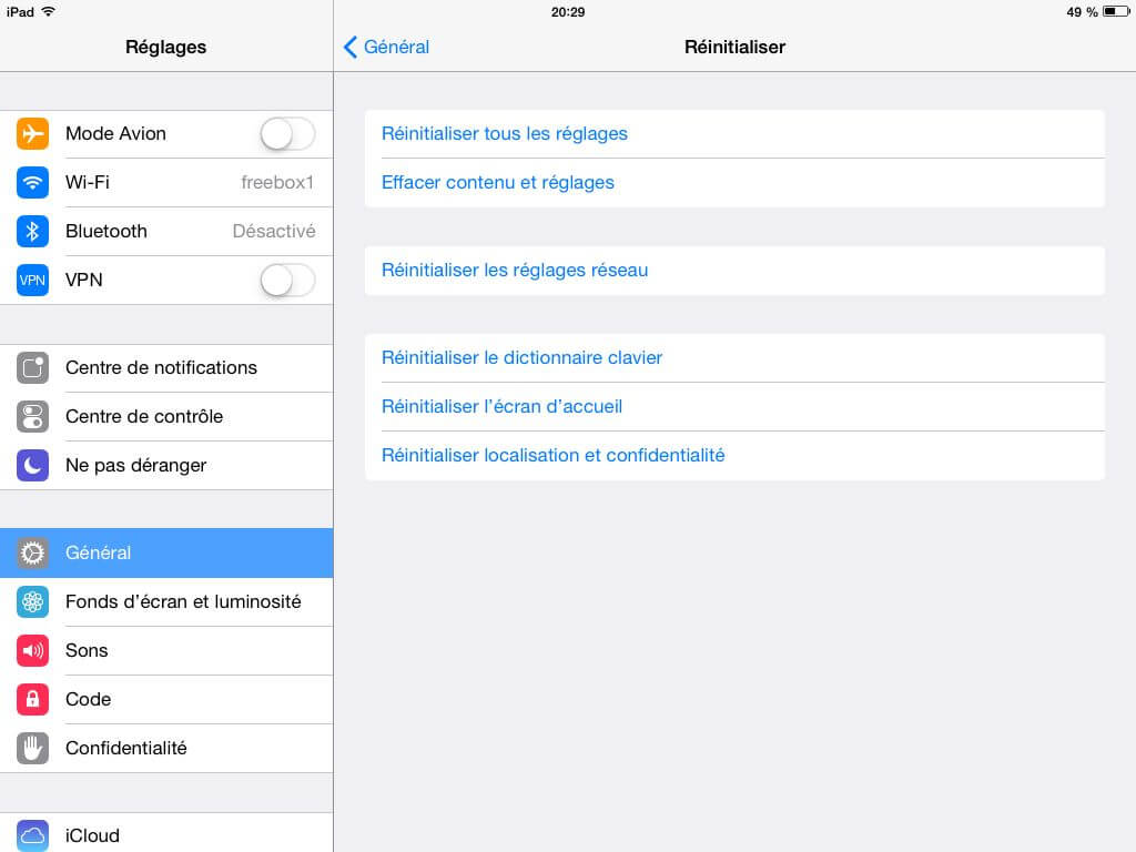 Zurücksetzen des iPad-Startbildschirms