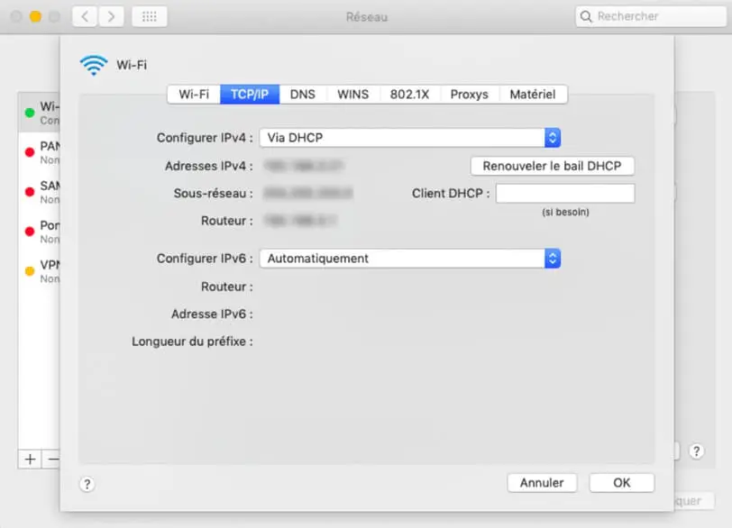 DHCP-Lease auf Mac erneuern
