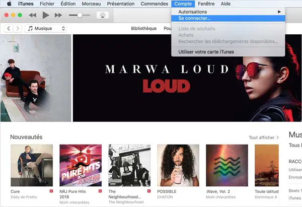 Erste Schritte mit iTunes auf dem Mac