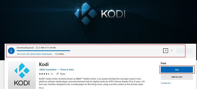 Wir installieren das Kodi-Update unter Windows 10 oder 11.