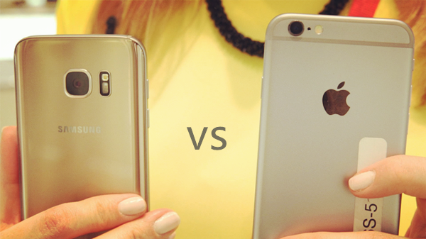 iPhone 6s vs Galaxy S7 Kamera