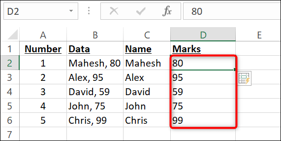 Excel-Symbolleiste.