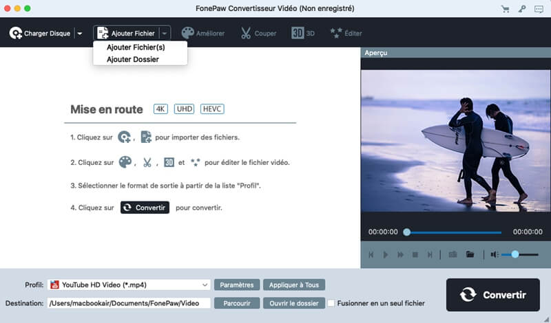 FonePaw Video Converter - Videos in mov konvertieren