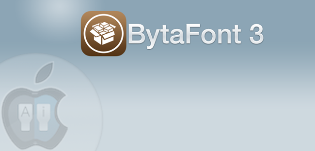 BytaFont 3 - Schriftart auf dem iPhone-Hintergrund ändern