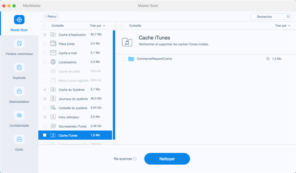 iTunes-Dateien auf dem Mac bereinigen