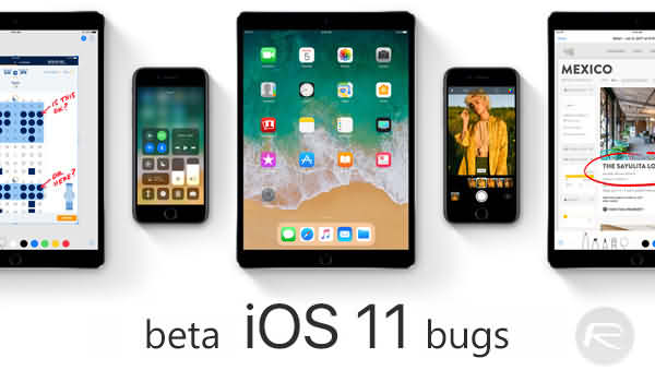 iOS 11 Beta-Fehler