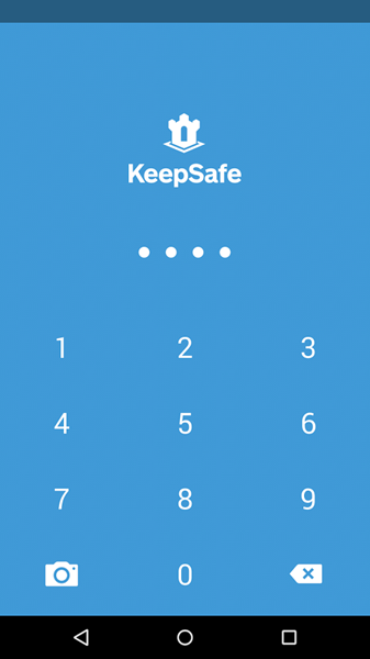 Keepsafe-Passwort